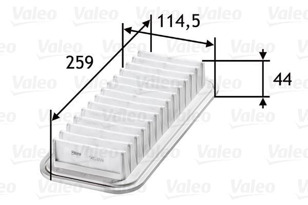 Valeo 585059 Hava Filtresi Toyota Yarıs I-Yarıs Verso 1.0 16V