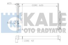 Kale 360400 Su Radyatörü Mercedes W202 C280 C280T C36 94-00  Braz