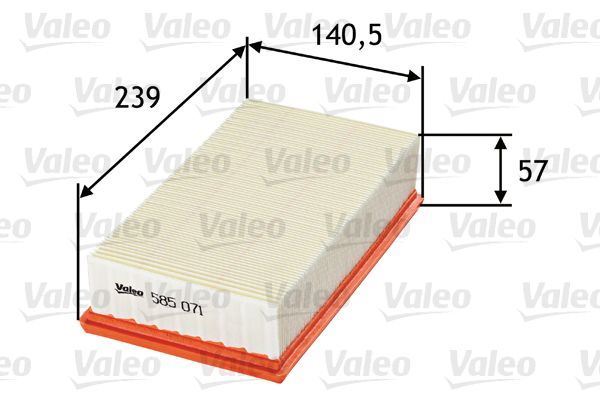 Valeo 585071 Hava Filtresi Renault Clıo Iıı 1.5 Dcı