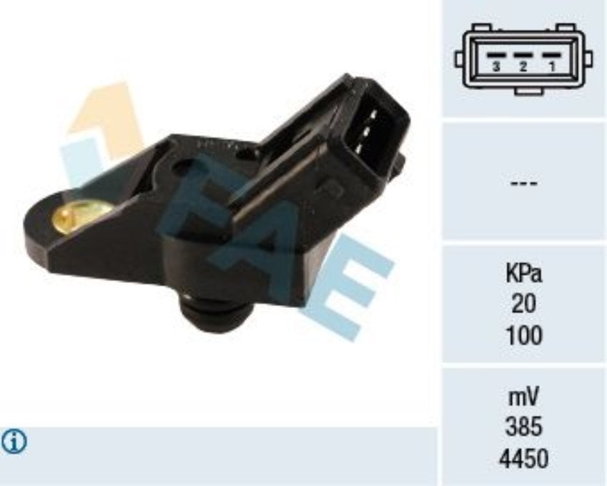 Fae 15012 Basınç Sensörü Berlıngo Saxo Xsara 1.4 1.6 1.8