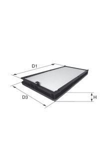 Bosch 1987432255 Polen Filtresi Accent Admıre 03-06 Getz 00-