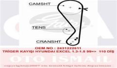 Gates 5568Xs Triger Eksantrik Kayışı Accent Mılenyum-Admıre Getz