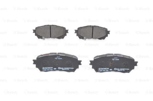 Bosch 986494793 Fren Balata Mazda 6 13> Ön