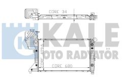 Kale 0915031Ab Su Radyatörü Sprınter 95-06 312 2.3D 2.9D 680X409X