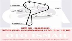 Gates 5578Xs Triger Eksantrik Kayışı Clıo Iı Kangoo Megane Iı 1.5