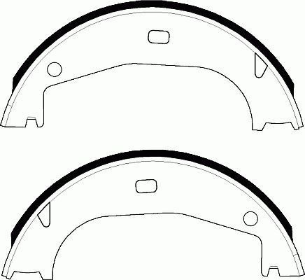 Ferodo Fsb546 El Fren Balatası Bmw 3  E36 Bmw Z3  E36 160X25