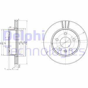 Delphi Bg3296 Fren Diski Tk Mercedes V200 V220 V230 V280 Vıto 95-