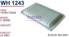 WUNDER WH1243 HAVA  FİLTRESİ - SUZUKİ SPLASH