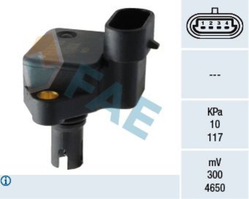 Basınç Sensörü Emme Mını R-50/52/53/Freelander