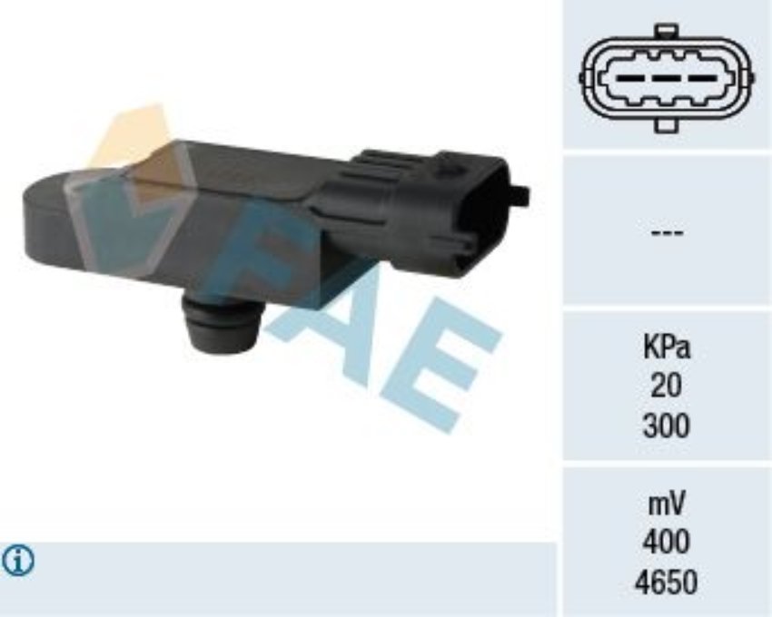 Fae 15068 Basınç Sensörü Qashqaı Mıcra Prımera Dokker Duster Loga