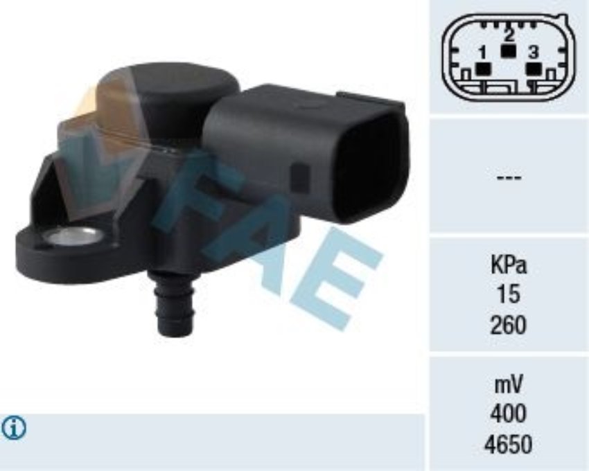 Fae 15074 Basınç Sensörü Cdı  Spr / Pkw / Ml