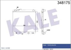 Kale 348175 Radyatör Al/Pl/Brz Hılux Vı 2.5 Td 01 At 500×528×32