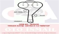 Gates 5603Xs Triger Eksantrik Kayışı Astra H J Vectra C Insıgnıa