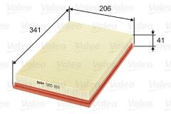 Valeo 585169 Hava Filtresi Opelvectra B 1.6 I 16V-Speedster