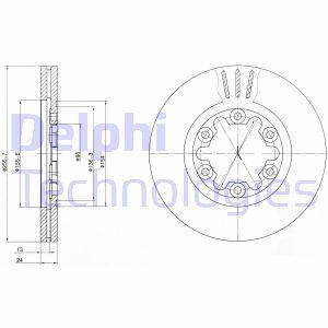 Delphi Bg3559 Fren Diski Ön Ranger 1998 Sonrası / B2500 98-02 Havalı 255,7