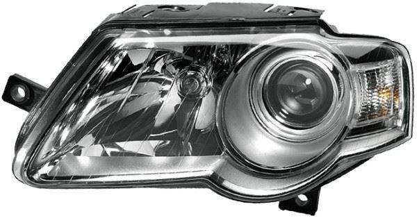 Hella 1El247014-021 Far Sağ + Sinyal Passat 2005 Sonrası Elektrikli H7+H7