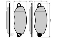 Marelli 323700013800 Ön Balata Transit V184 8.00