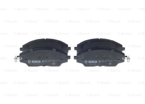 Bosch 986494917 Disk Balata Aveo 1.2 06.2011 - ; Aveo 1.2 Hatchba