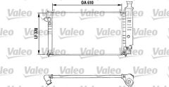VALEO 810919 SU RADYATÖRÜ 405 87-92 1.6 1.9 1.9D