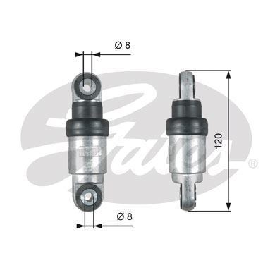 Gates T39215 Alternatör Tıtresım Amortisörü Bmw 3 E46 318D-320D 9