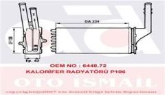 VALEO 812016 KALORIFER RADYATÖRÜ 106 / AX SAXO