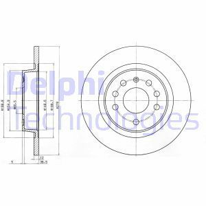 Delphi Bg3731C Arka Fren Aynası Vectra C Gts 1.6 16V 02=- Sıgnum