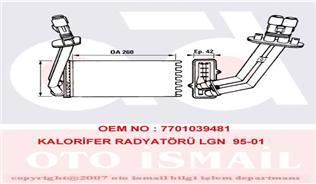 VALEO 812048 KALORIFER RADYATÖRÜ LAGUNA I 94-
