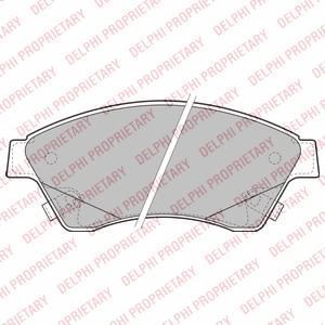 Delphi Lp2171 Fren Balatası Ön Astra J / Aveo T300  2011 Sonrası Cruze 09-