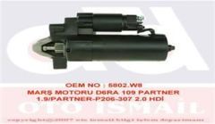 Valeo 438091 Marş Motoru 206 307 406 Partner / C4 Berlıngo 1.4 1.