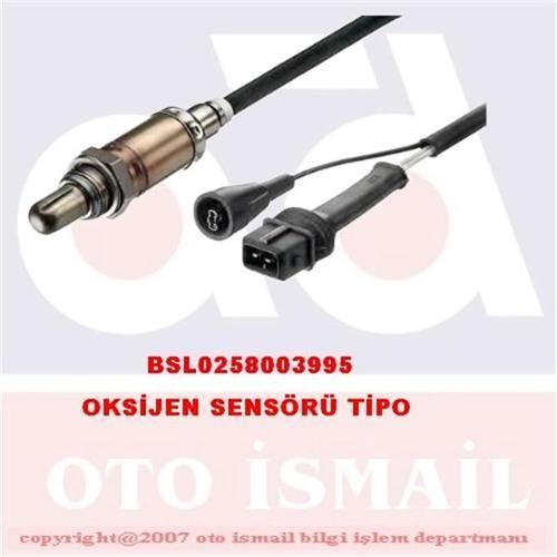 Bosch 258003995 Oksijen/Lambda Sensörü Tıpo Uno 70 1.4İ 2.0