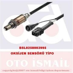 Bosch 258003995 Oksijen/Lambda Sensörü Tıpo Uno 70 1.4İ 2.0