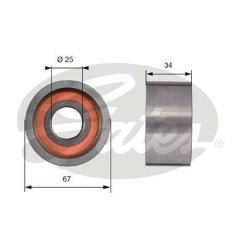 Gates T41178 Triger Eksantrik Gergi Rulmanı Ducato / Master / Box