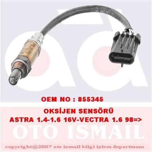 Bosch 258005055 Oksijen/Lambda Sensörü Astra Vectra 1.6 16V