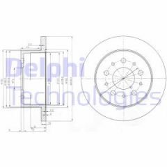 Delphi Bg3853 Fren Diski Arka Çıftlı Paket Jumper . Relay Ducato