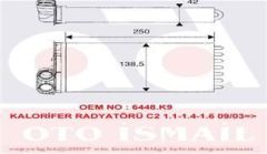 VALEO 812234 KALORIFER RADYATÖRÜ 1007 05- / C2 02- C3 I 02- C3 PL