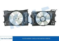 Kale 348565 Radyatör Fanı Komple Davlumbaz + Motor Avensıs 1.6 Vv
