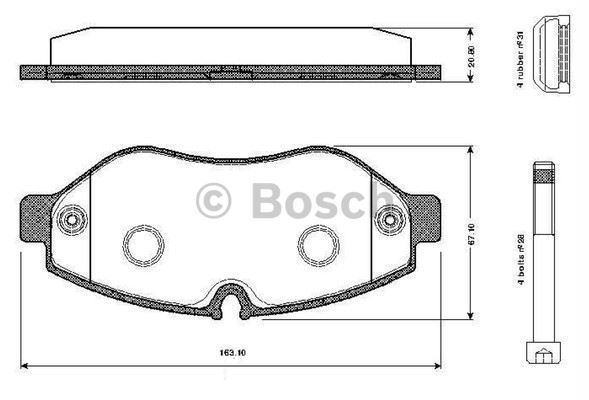 Bosch 986495098 Fren