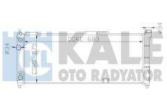 Kale 371100 Su Radyatörü Corsa B 93-00 Combo 93-00 1.2 1.41.4 16V