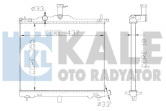 Kale 341975 Radyatör İ10 Al-Pl-Brz