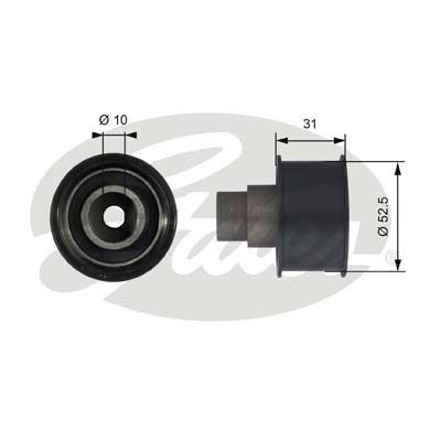 Gates T42080 Eksantrik Gergi Rulmanı Astra F 92-98 Astra G 1998-2000