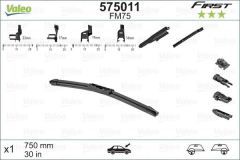 Valeo 133811 Silecek Seti Multıconnectıon Flat Blade Fm75 750 Mm