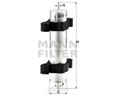 Mann Wk5212 Mazot Filtresi Bmw 3 E46 01-07 318D 320D