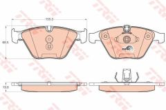 Trw Gdb2021 Fren Balatası Ön Bmw 1 E82 Bmw 3 E90 Bmw 5 Bmw 6 Bmw