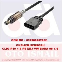 Bosch 258005143 Oksijen/Lambda Sensörü R19 Clıo Megane Laguna / Bora Pol