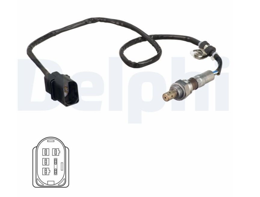 DELPHI ES21102-12B1 Ön Oksijen Sensörü Audi Seat Skoda VW A3-A3 CABRİO-A3 SPORTBACK-SEAT ALTEA.ALTEA XL.LEON.TOLEDO