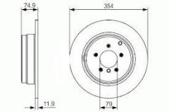 Ferodo Ddf1518C-1 Fren Diski Arka Adet Ince Landrover Range Rover