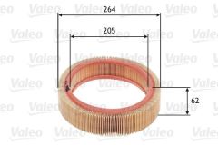 Valeo 585607 Hava Filtresi Renault Clıo I 1.2-Megane-Honda Accord