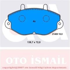 Bosch 986495112 Fren Balatası Ön Transıt T15 88-06