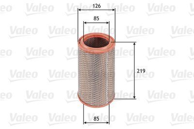 Valeo 585609 Hava Filtresi Renault Megane Scenıc 1.6