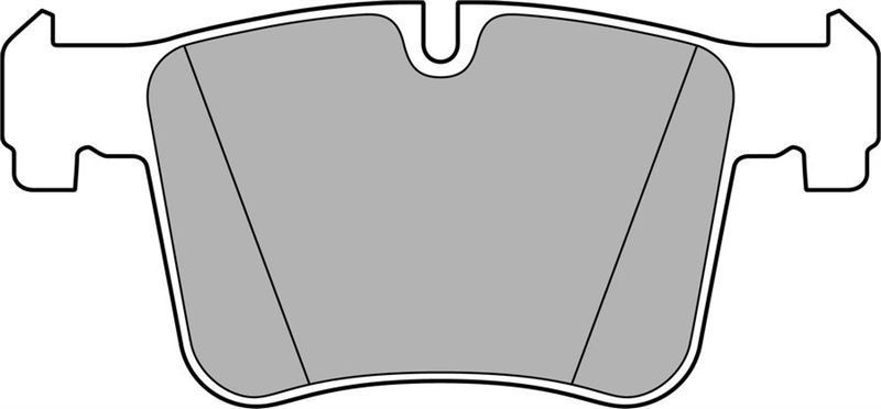 Delphi Lp2234 Fren Balatası Ön Bmw 2  F22 F23 Bmw 3  F30 F31 F34